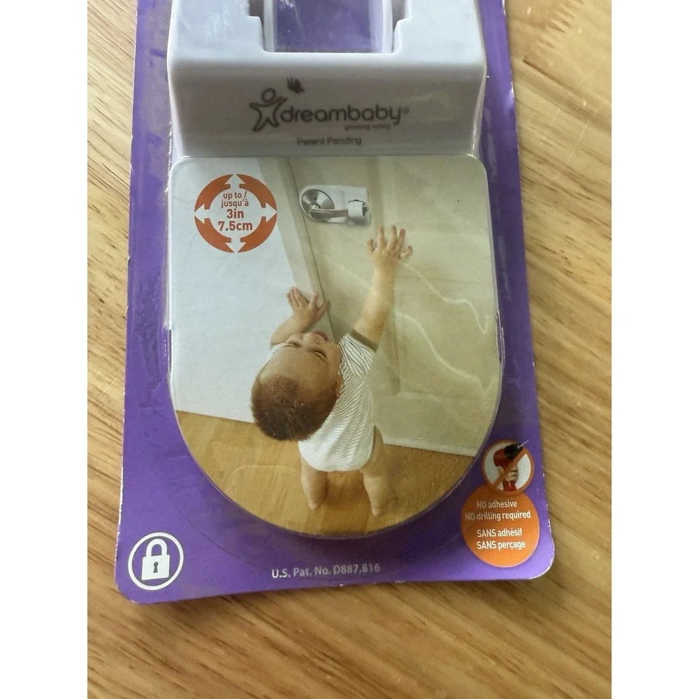 Dreambaby Safety Door Lock L828 Handle Child Lot‎ Of 3 New